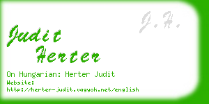 judit herter business card